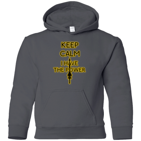 Sweatshirts Charcoal / YS Keep have the Power Youth Hoodie