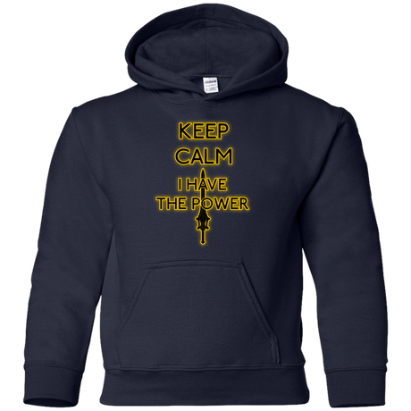 Sweatshirts Navy / YS Keep have the Power Youth Hoodie