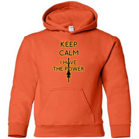 Sweatshirts Orange / YS Keep have the Power Youth Hoodie