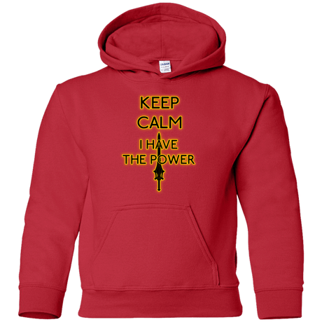 Sweatshirts Red / YS Keep have the Power Youth Hoodie