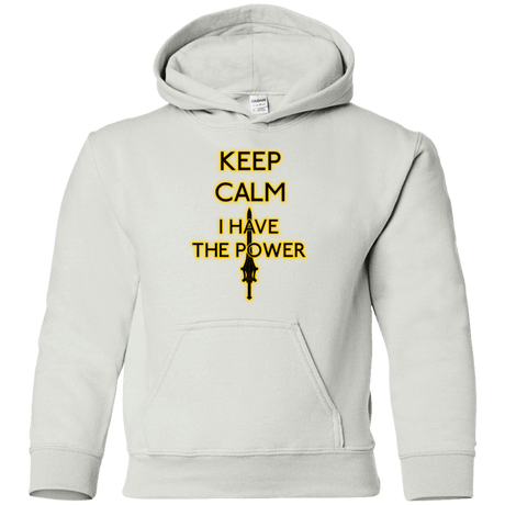 Sweatshirts White / YS Keep have the Power Youth Hoodie