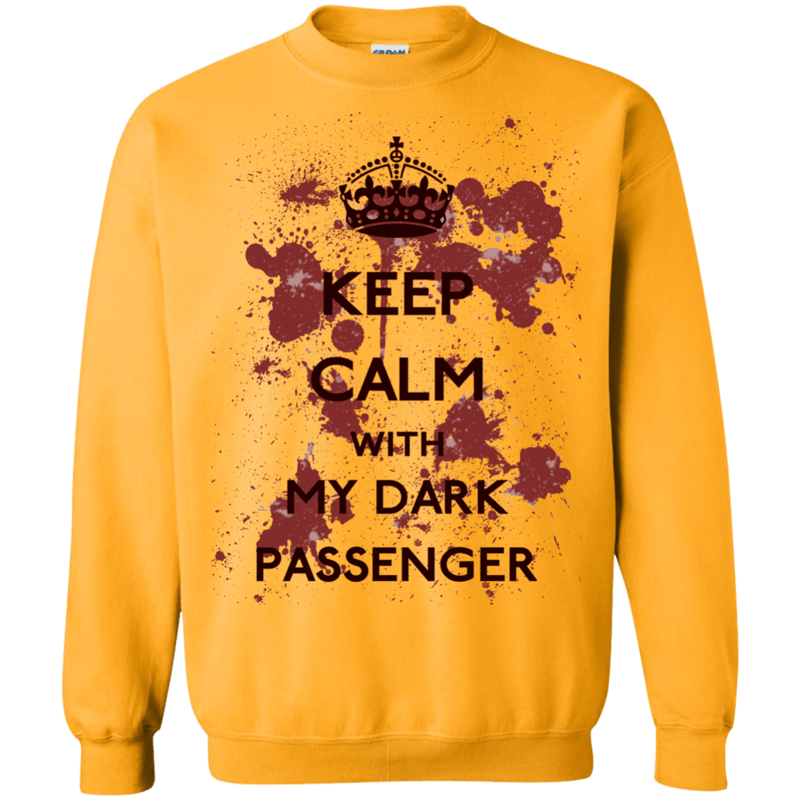 Sweatshirts Gold / Small Keep passenger Crewneck Sweatshirt