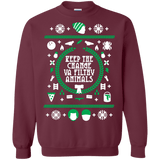 Sweatshirts Maroon / Small Keep The Change Crewneck Sweatshirt