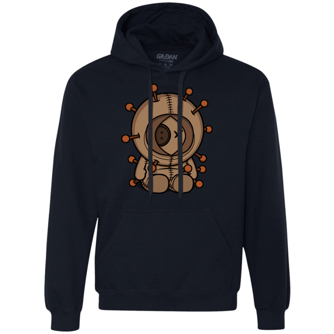 Sweatshirts Navy / S Kenneedles Premium Fleece Hoodie