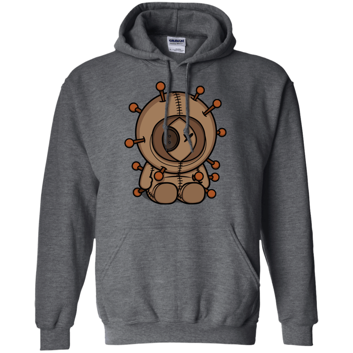 Sweatshirts Dark Heather / S Kenneedles Pullover Hoodie