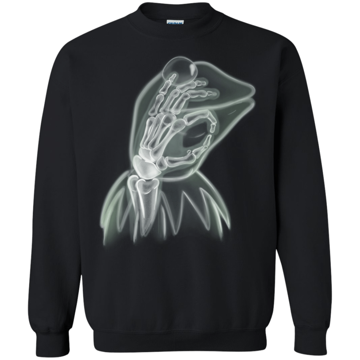 Sweatshirts Black / S Kermit the Troll Crewneck Sweatshirt