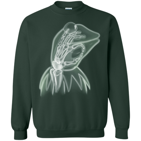 Sweatshirts Forest Green / S Kermit the Troll Crewneck Sweatshirt