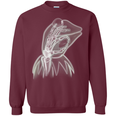 Sweatshirts Maroon / S Kermit the Troll Crewneck Sweatshirt