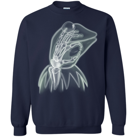 Sweatshirts Navy / S Kermit the Troll Crewneck Sweatshirt