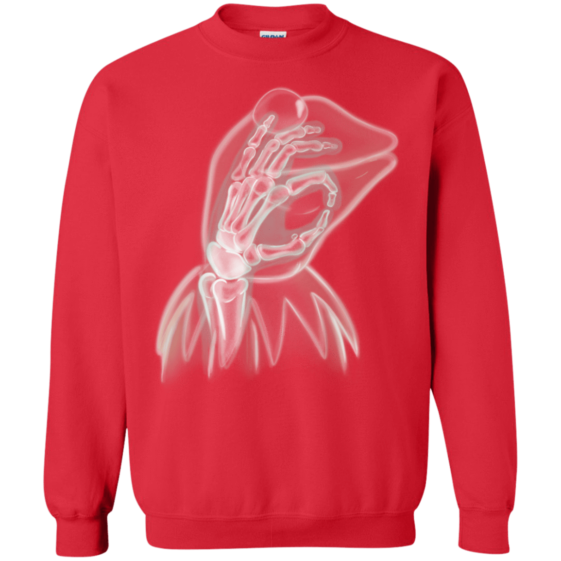 Sweatshirts Red / S Kermit the Troll Crewneck Sweatshirt