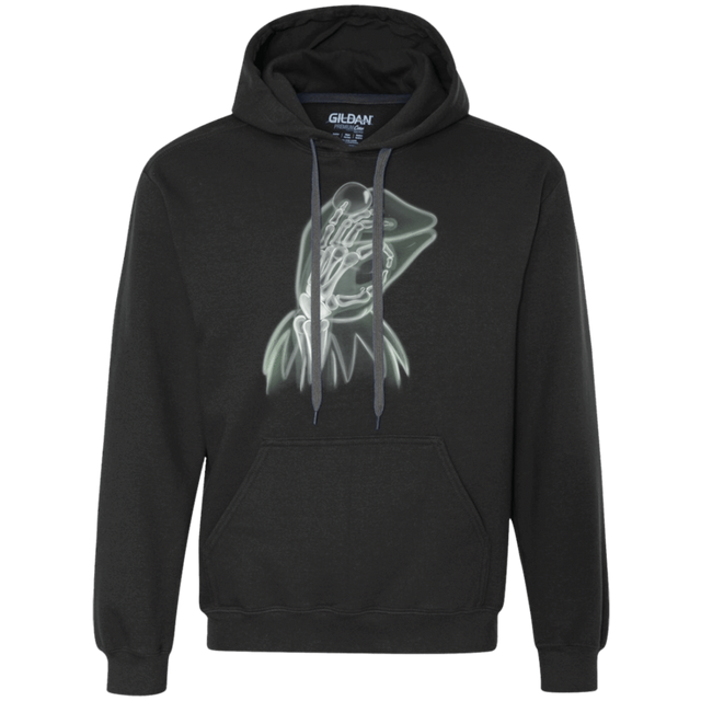 Sweatshirts Black / S Kermit the Troll Premium Fleece Hoodie