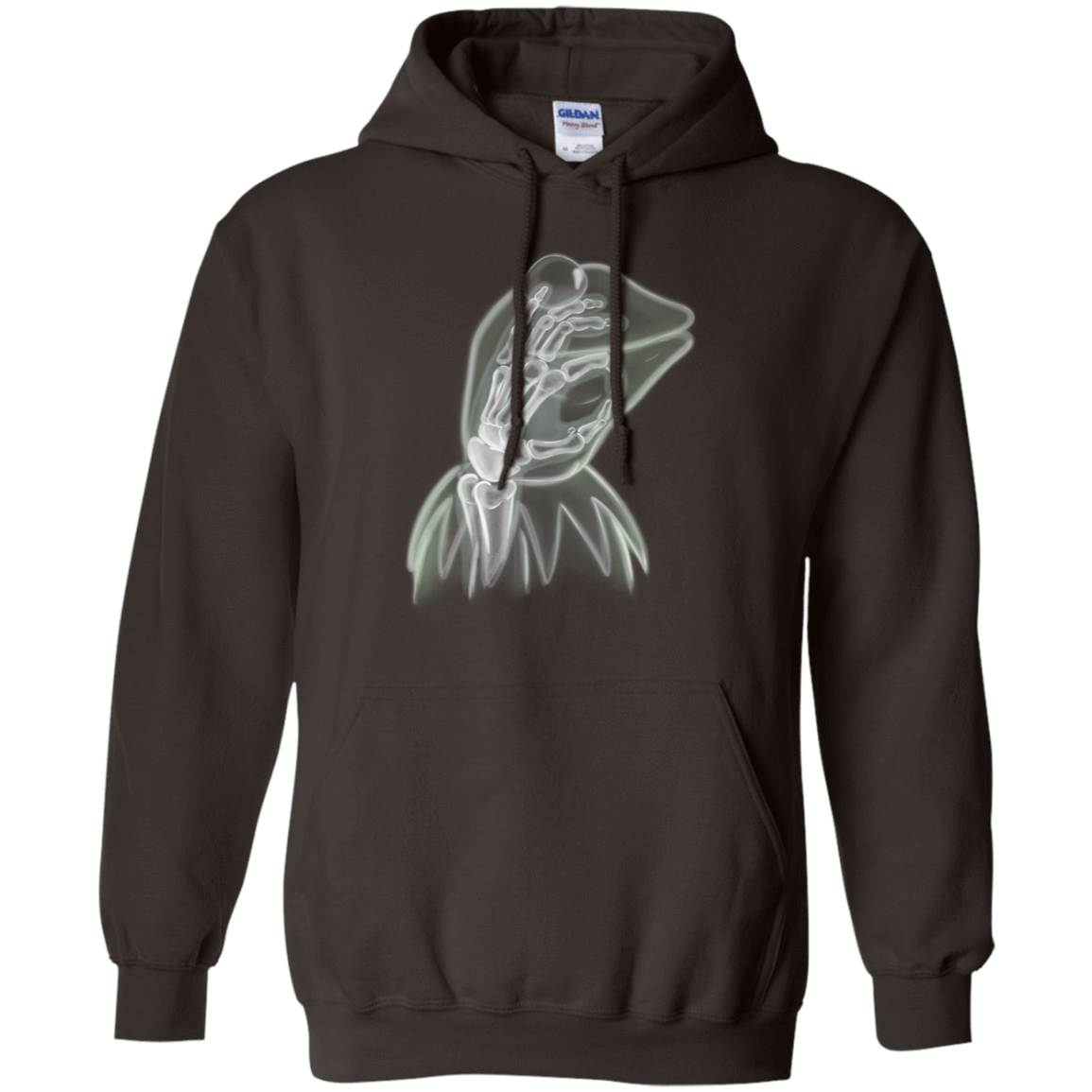 Sweatshirts Dark Chocolate / S Kermit the Troll Pullover Hoodie