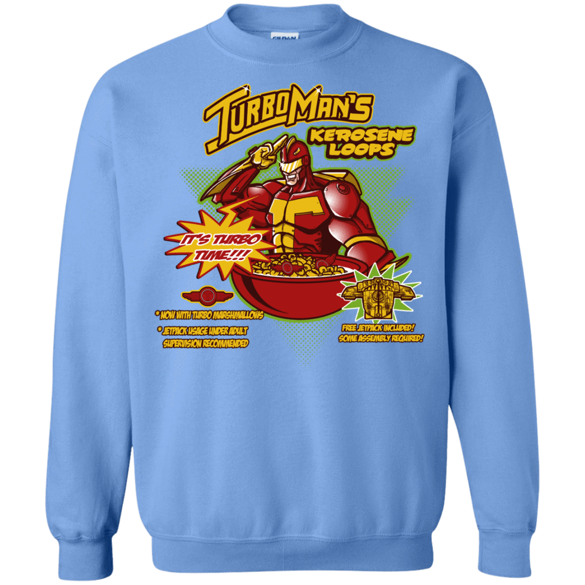 Sweatshirts Carolina Blue / S Kerosene Loops Crewneck Sweatshirt