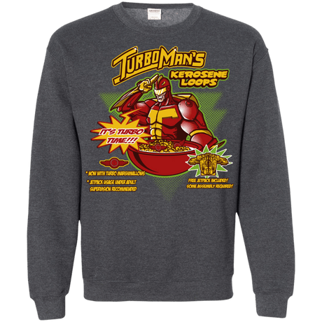 Sweatshirts Dark Heather / S Kerosene Loops Crewneck Sweatshirt
