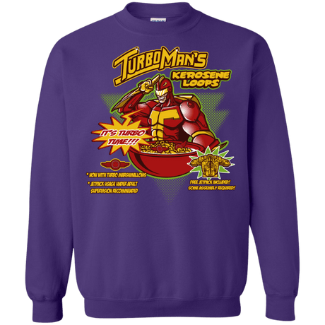 Sweatshirts Purple / S Kerosene Loops Crewneck Sweatshirt