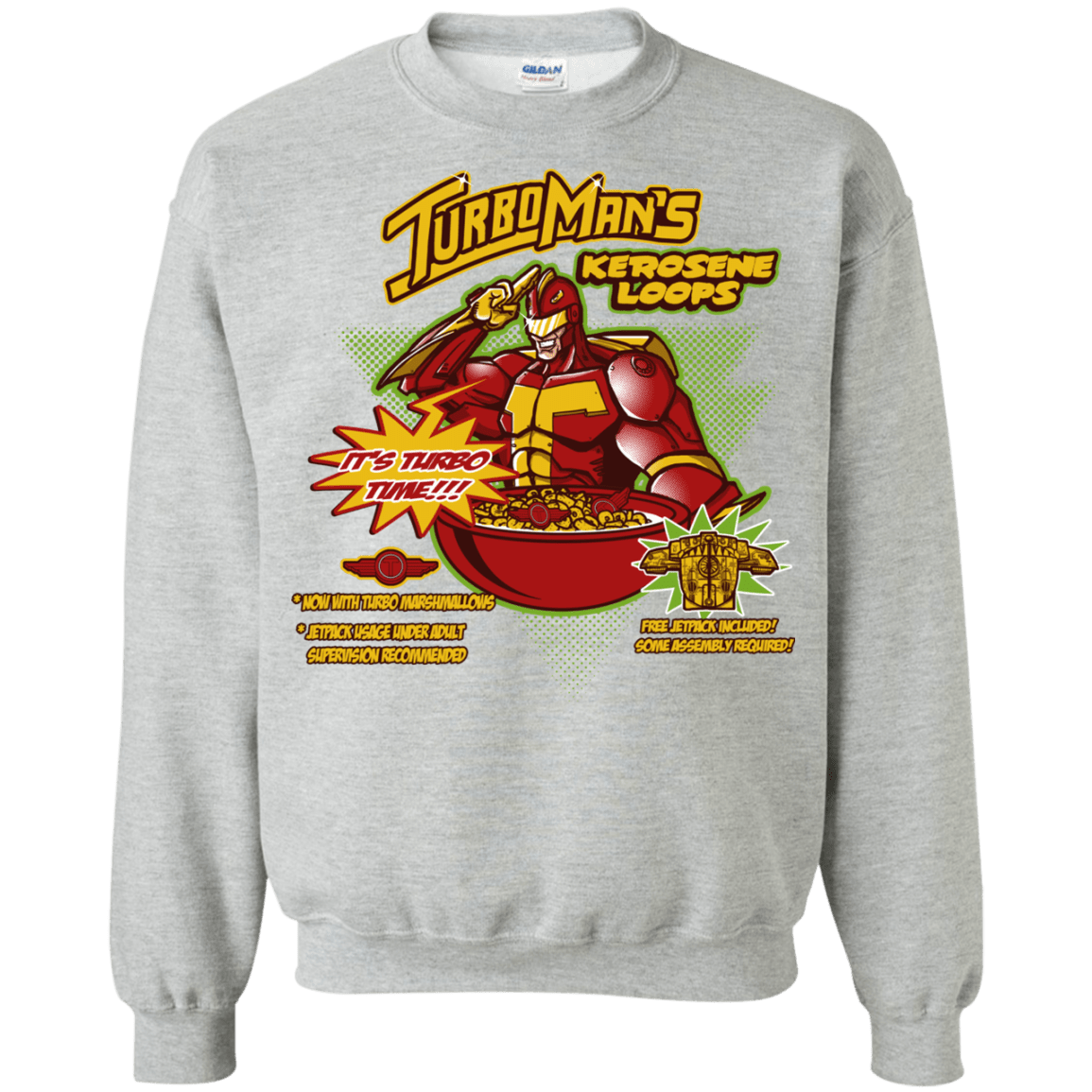 Sweatshirts Sport Grey / S Kerosene Loops Crewneck Sweatshirt