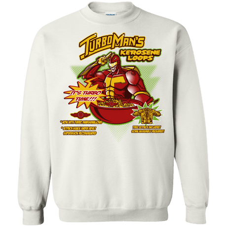 Sweatshirts White / S Kerosene Loops Crewneck Sweatshirt