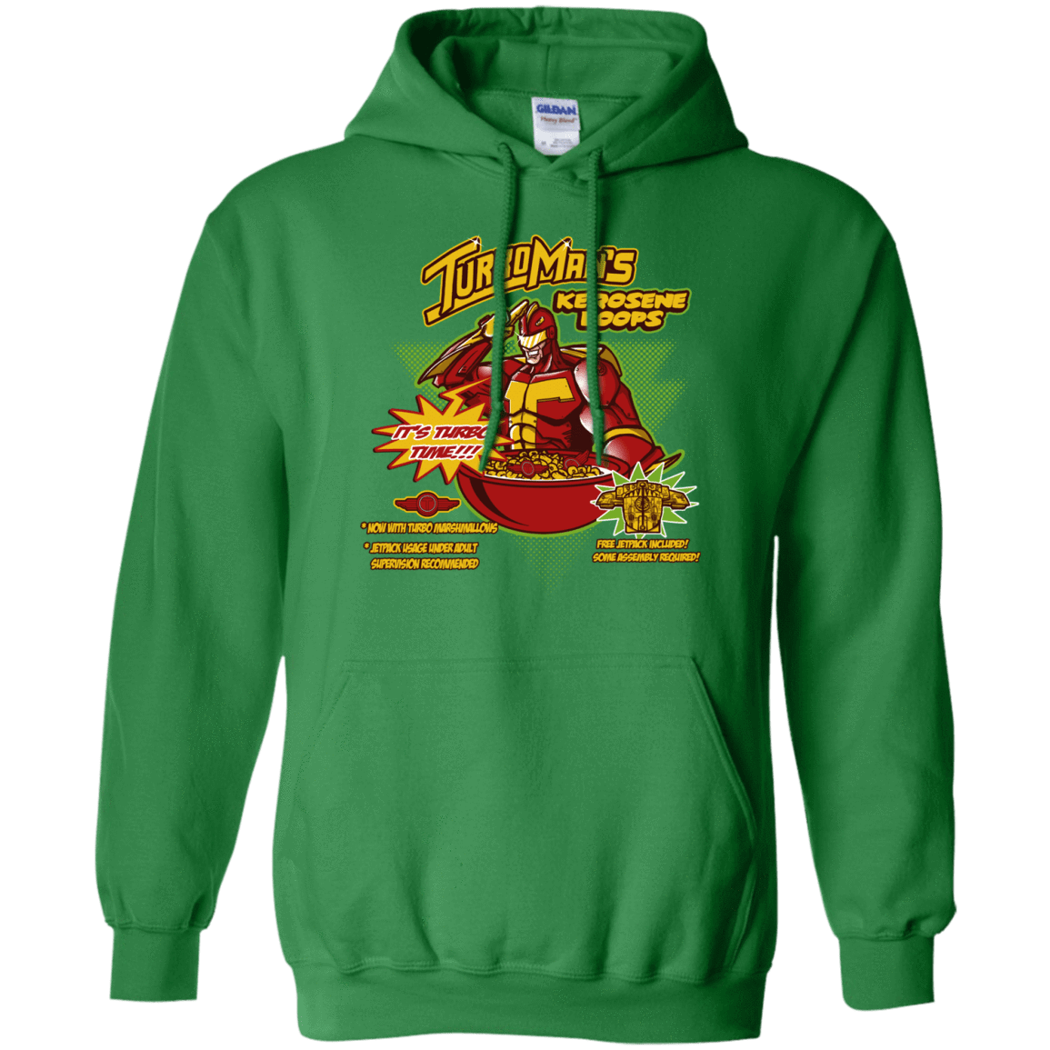 Sweatshirts Irish Green / S Kerosene Loops Pullover Hoodie
