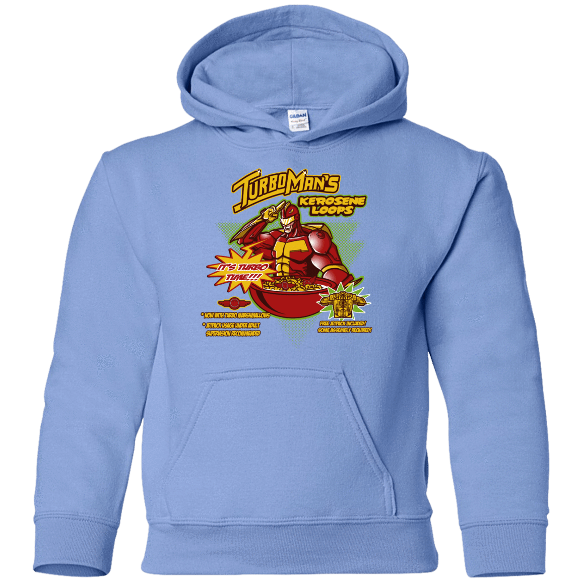 Sweatshirts Carolina Blue / YS Kerosene Loops Youth Hoodie