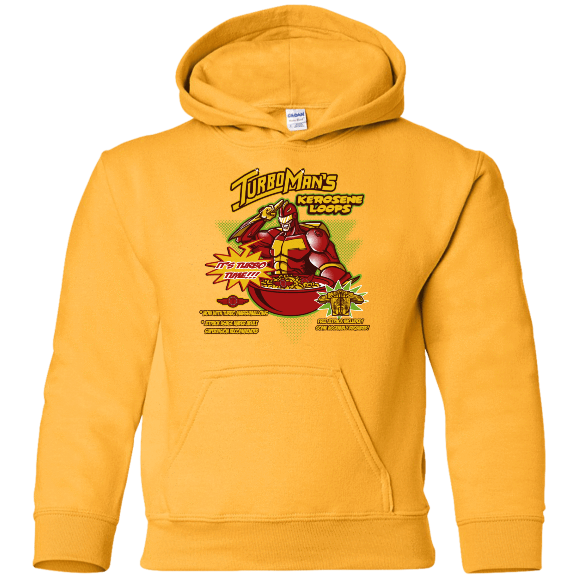 Sweatshirts Gold / YS Kerosene Loops Youth Hoodie