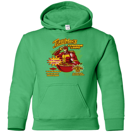 Sweatshirts Irish Green / YS Kerosene Loops Youth Hoodie