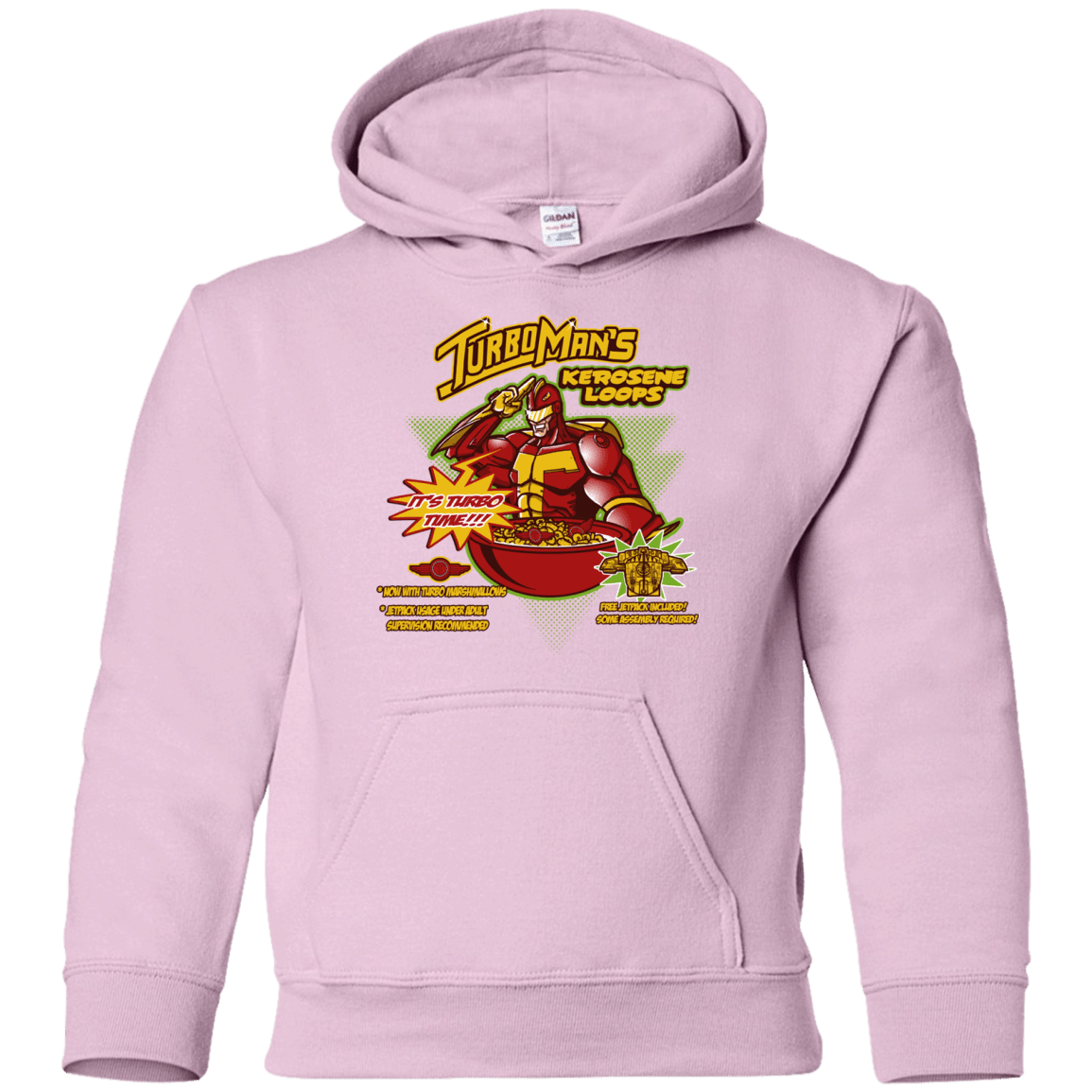 Sweatshirts Light Pink / YS Kerosene Loops Youth Hoodie
