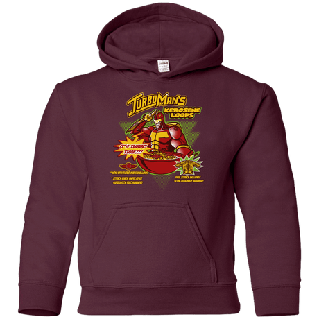 Sweatshirts Maroon / YS Kerosene Loops Youth Hoodie