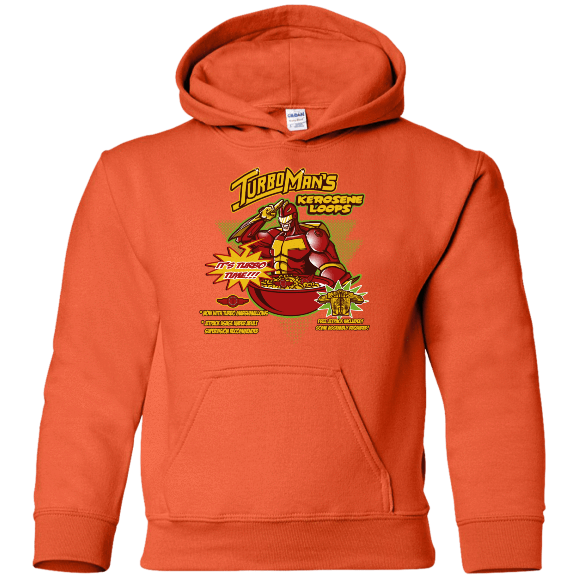 Sweatshirts Orange / YS Kerosene Loops Youth Hoodie