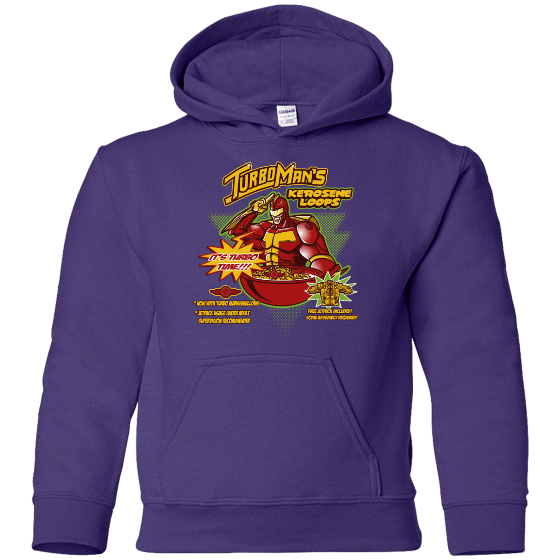 Sweatshirts Purple / YS Kerosene Loops Youth Hoodie
