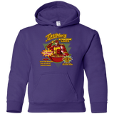 Sweatshirts Purple / YS Kerosene Loops Youth Hoodie
