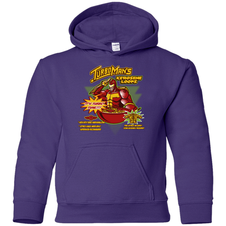 Sweatshirts Purple / YS Kerosene Loops Youth Hoodie