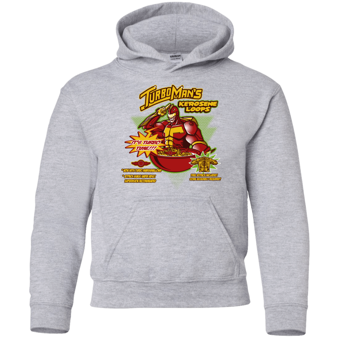 Sweatshirts Sport Grey / YS Kerosene Loops Youth Hoodie