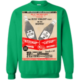 Sweatshirts Irish Green / S Ketchup vs Catsup Crewneck Sweatshirt