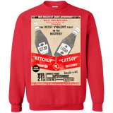 Sweatshirts Red / S Ketchup vs Catsup Crewneck Sweatshirt