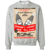 Sweatshirts Sport Grey / S Ketchup vs Catsup Crewneck Sweatshirt