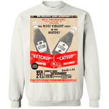 Sweatshirts White / S Ketchup vs Catsup Crewneck Sweatshirt