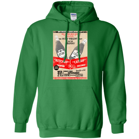 Sweatshirts Irish Green / S Ketchup vs Catsup Pullover Hoodie