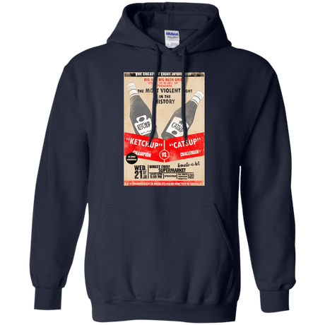 Sweatshirts Navy / S Ketchup vs Catsup Pullover Hoodie