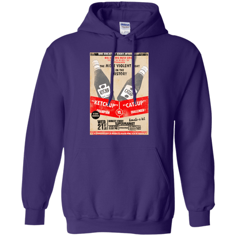 Sweatshirts Purple / S Ketchup vs Catsup Pullover Hoodie