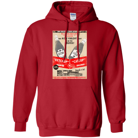 Sweatshirts Red / S Ketchup vs Catsup Pullover Hoodie
