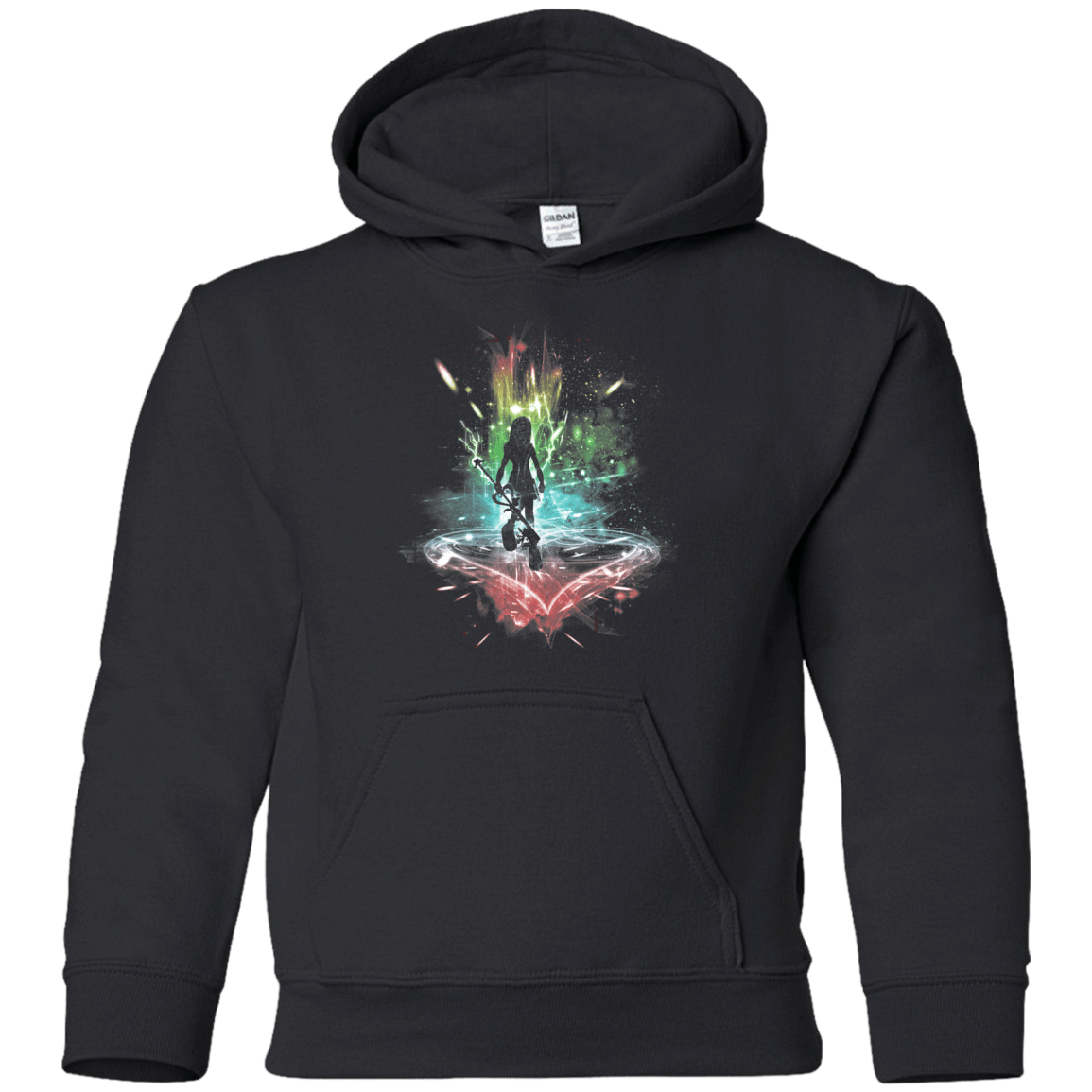 Sweatshirts Black / YS Key to the Heart Youth Hoodie