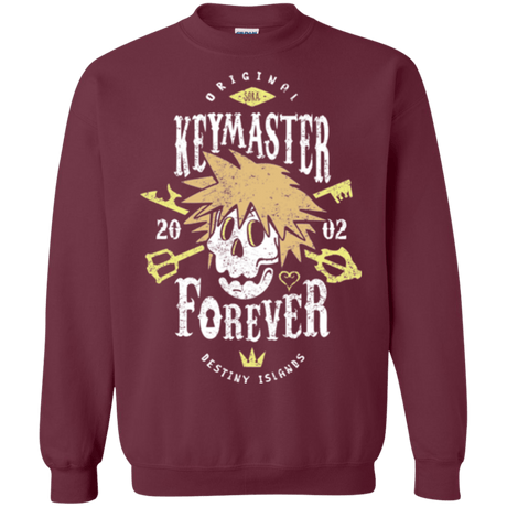 Sweatshirts Maroon / Small Keymaster Forever Crewneck Sweatshirt