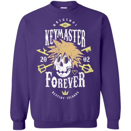 Sweatshirts Purple / Small Keymaster Forever Crewneck Sweatshirt