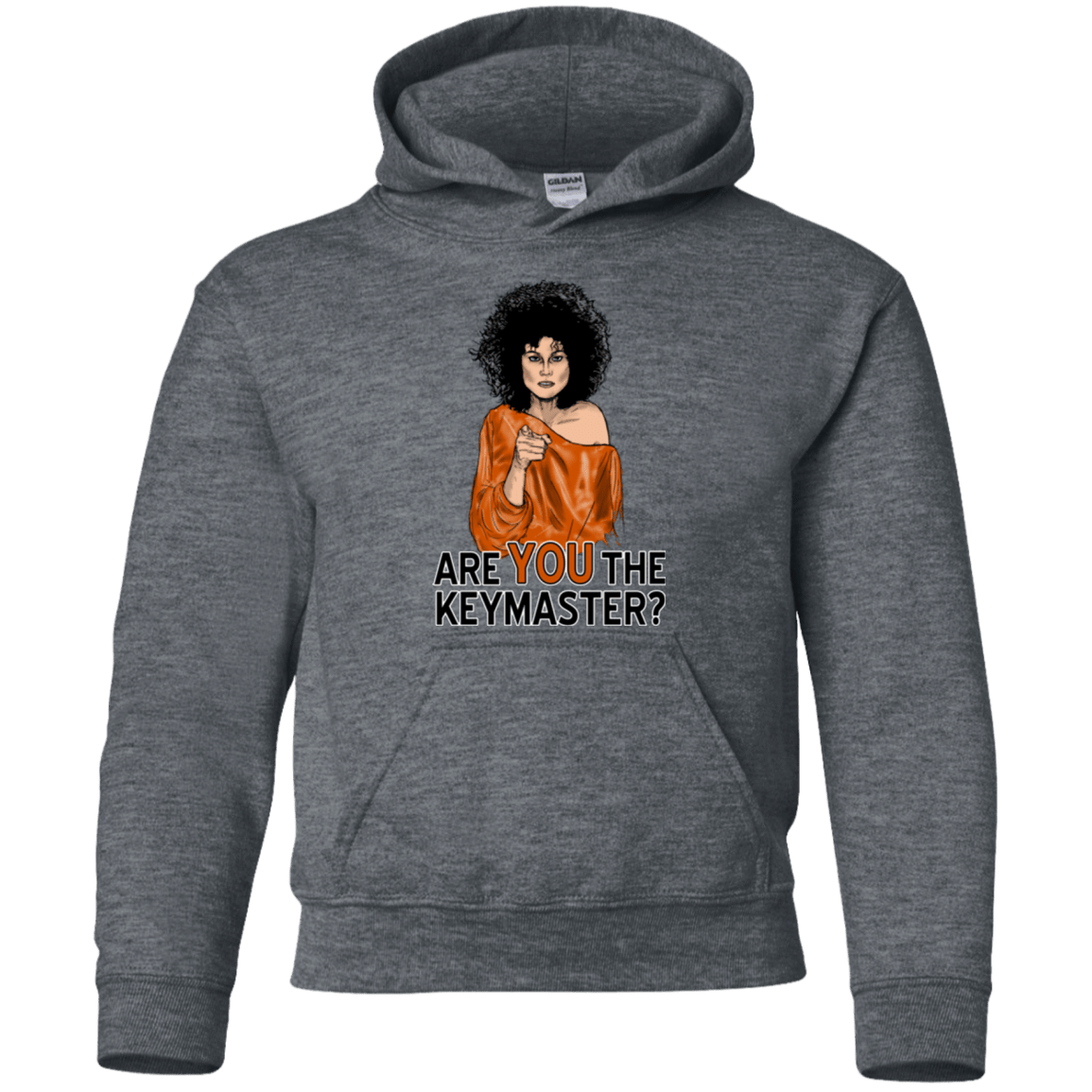 Sweatshirts Dark Heather / YS Keymaster Youth Hoodie