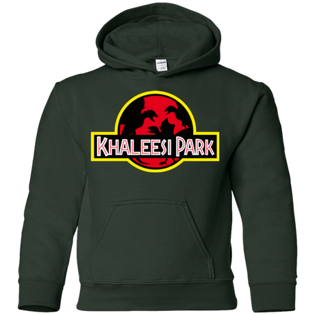 Sweatshirts Forest Green / YS Khaleesi Park Youth Hoodie