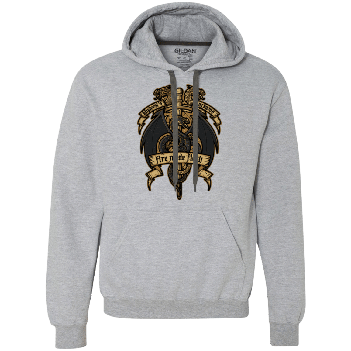 Sweatshirts Sport Grey / Small KHALEESIS DRAGONS Premium Fleece Hoodie