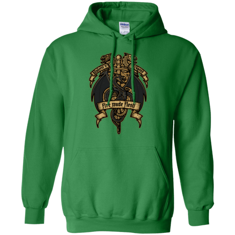 Sweatshirts Irish Green / Small KHALEESIS DRAGONS Pullover Hoodie