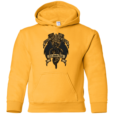 Sweatshirts Gold / YS KHALEESIS DRAGONS Youth Hoodie