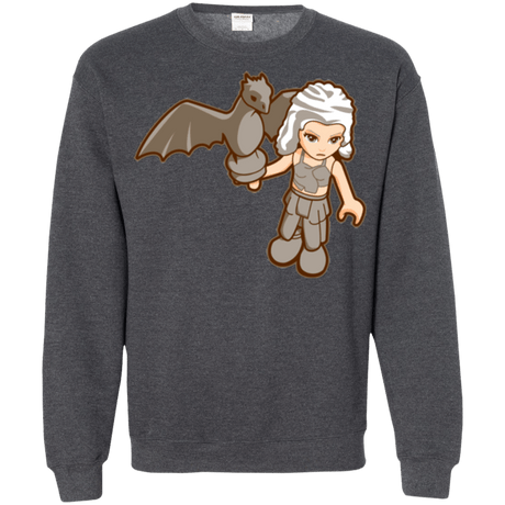 Sweatshirts Dark Heather / Small Khalego Crewneck Sweatshirt
