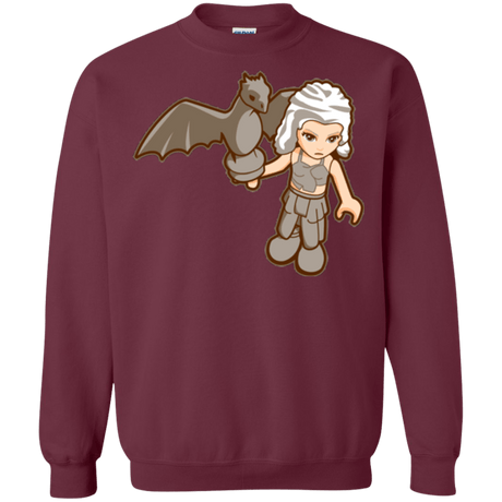 Sweatshirts Maroon / Small Khalego Crewneck Sweatshirt